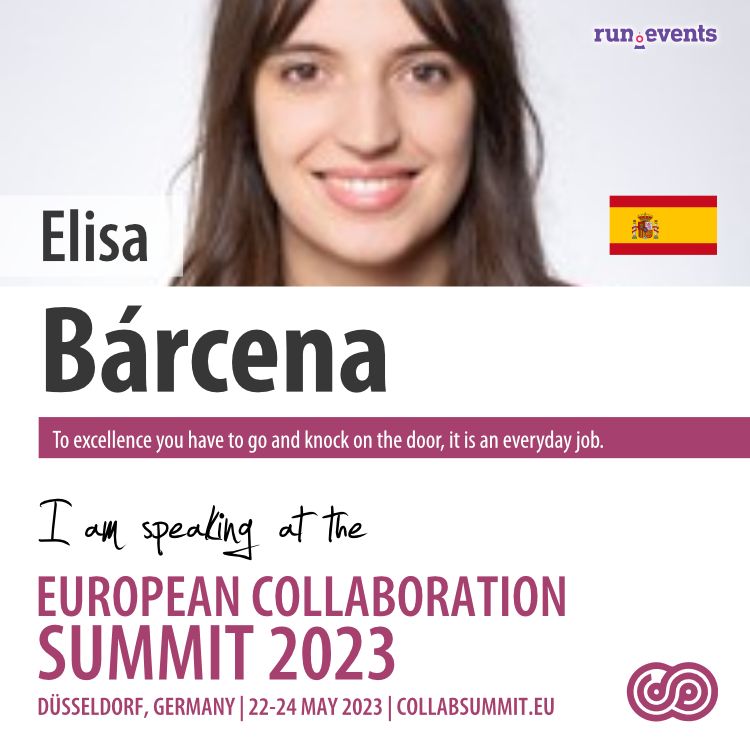 elisa-barcena-european-collaboration-summit elisa-barcena-european-collaboration-summit